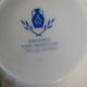 4 tasses scandinaves peintes main Arnold Wiig - Ostfriesland années 50-60