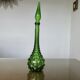 Bottle, carafe Italy, Empoli, in bubbled glass 1960