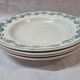 Earthenware plates nineteenth, Céranord St Amand