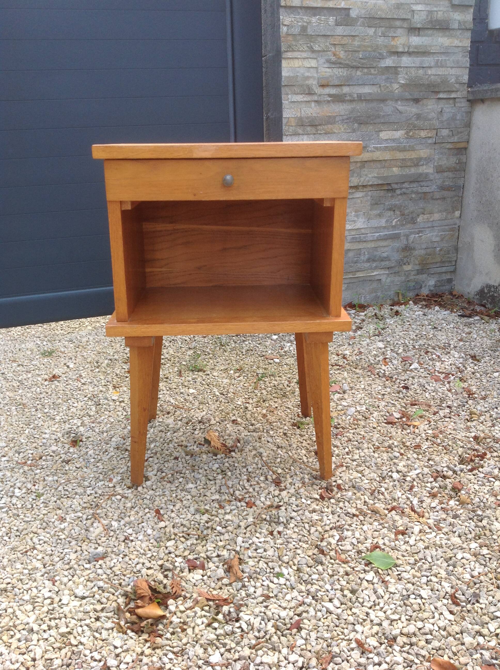 Vintage bedside table