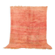 Vintage Handmade Moroccan Rug 196 x 280 cm - Peach Moroccan Rug - Berber
