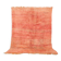 Vintage Handmade Moroccan Rug 196 x 280 cm - Peach Moroccan Rug - Berber