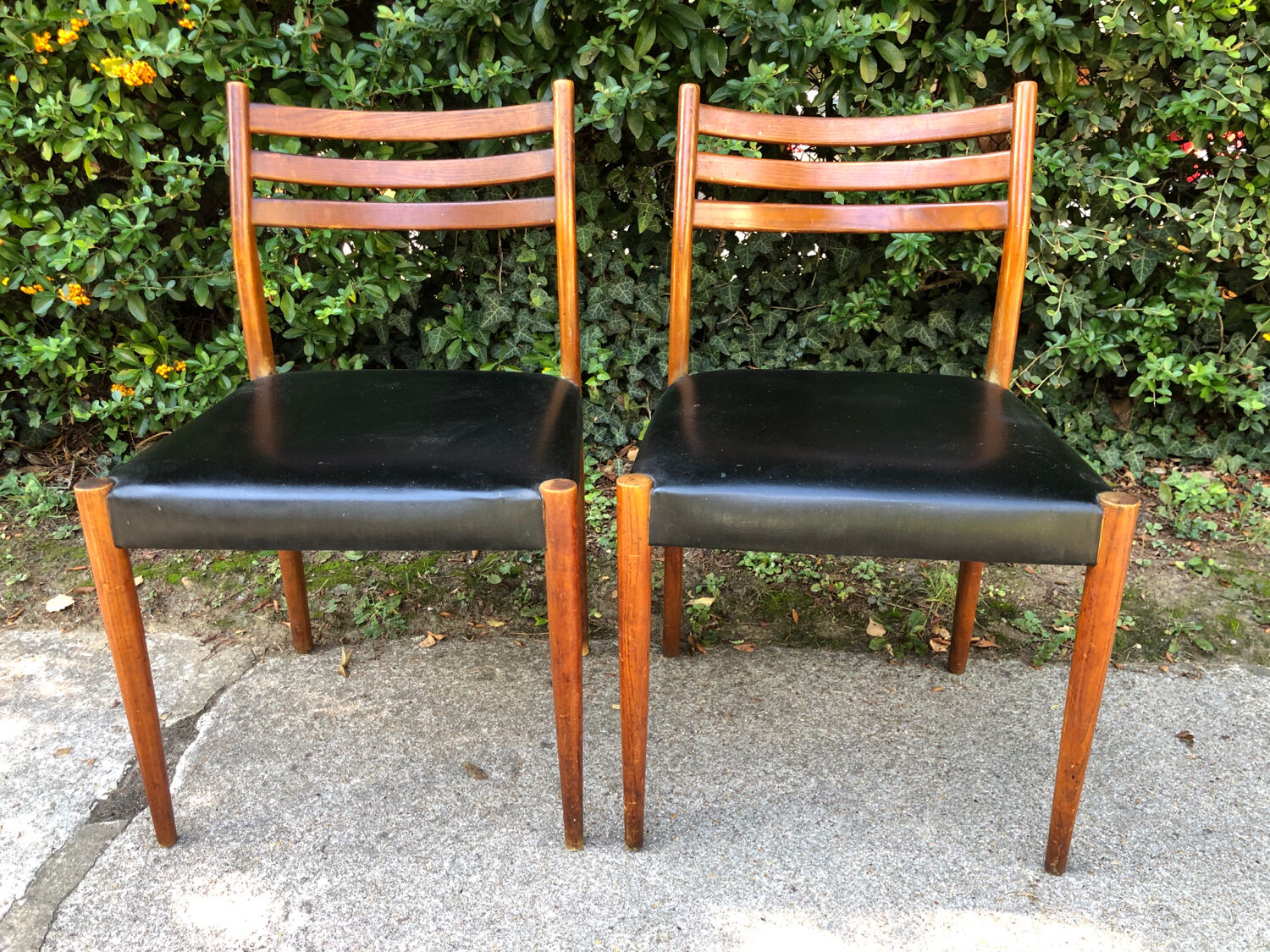 Pair of Scandinavian chairs