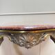 Console en bois laqué et doré de style Louis XV XIX eme siècle