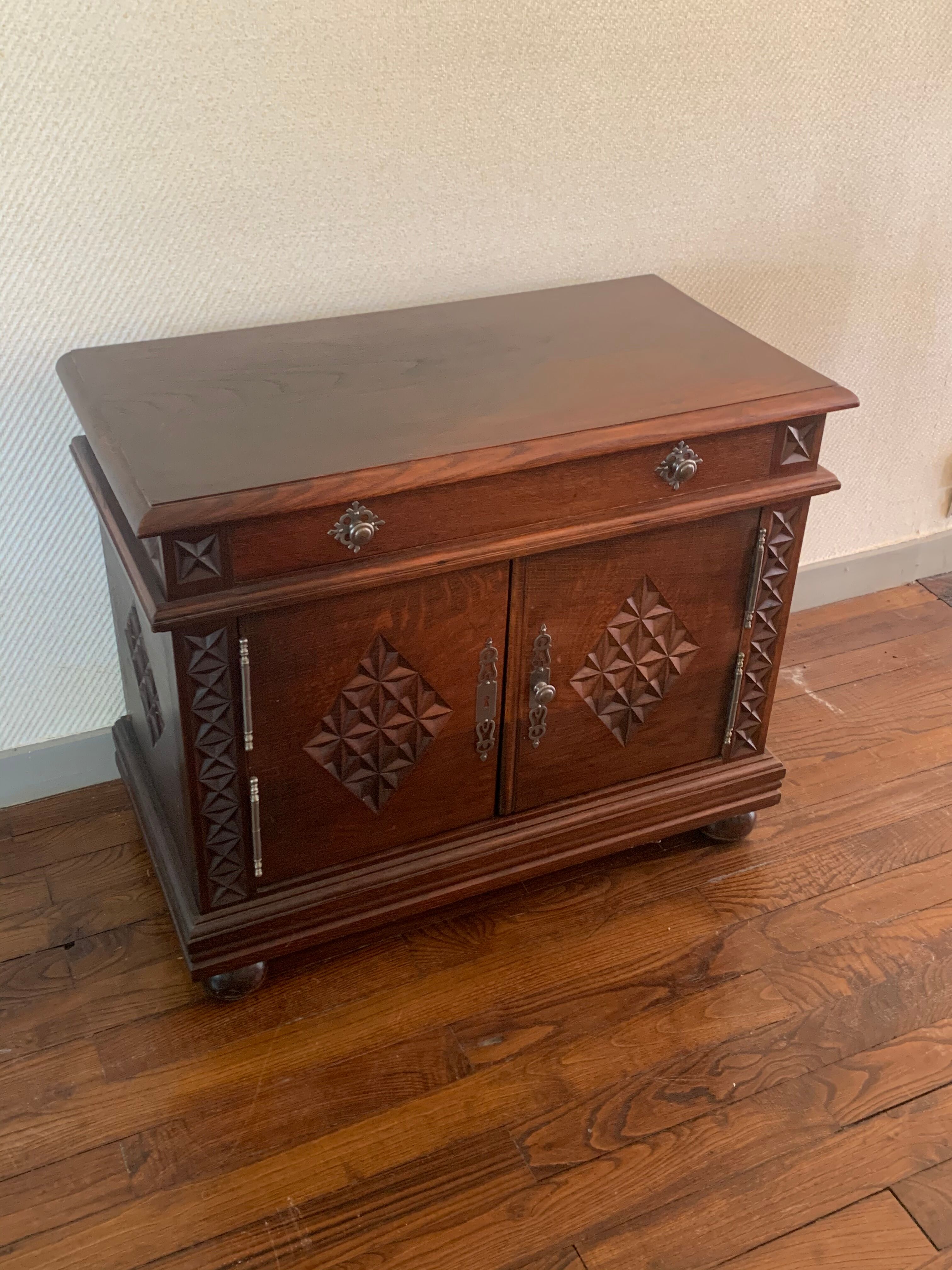 Sculpted TV furniture