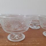 Set of 11 ice cream or fruit salad cups