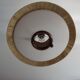 Temde suspension in sisal and teak circa 1960