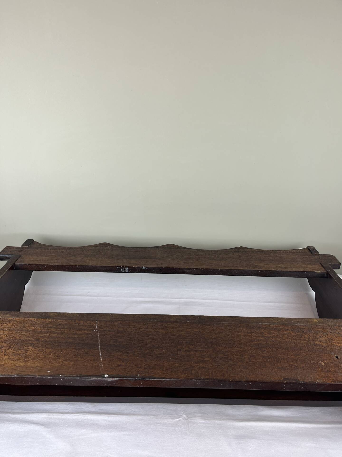 Antique wall shelf