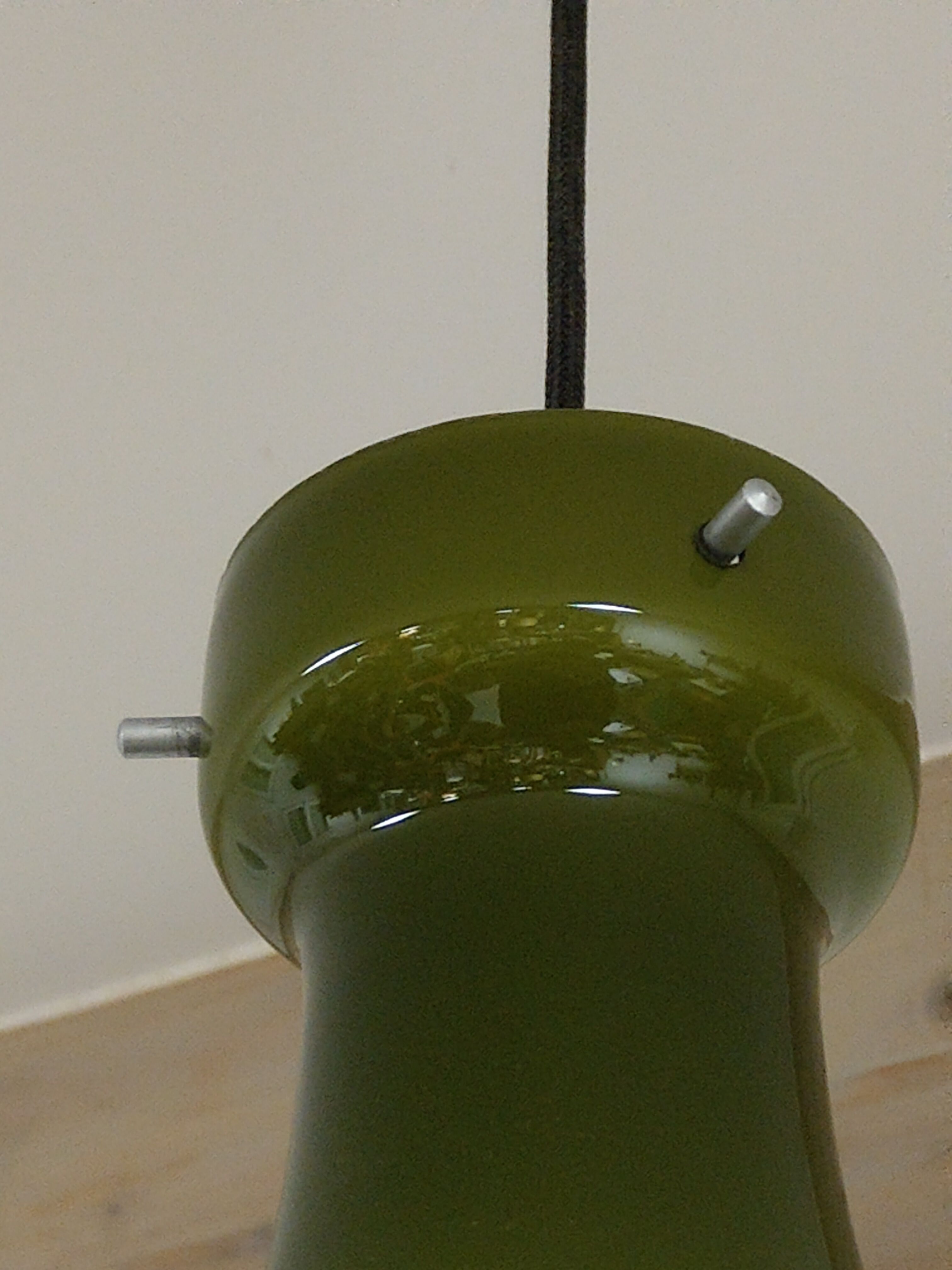 Opaline Targetti hanging lamp