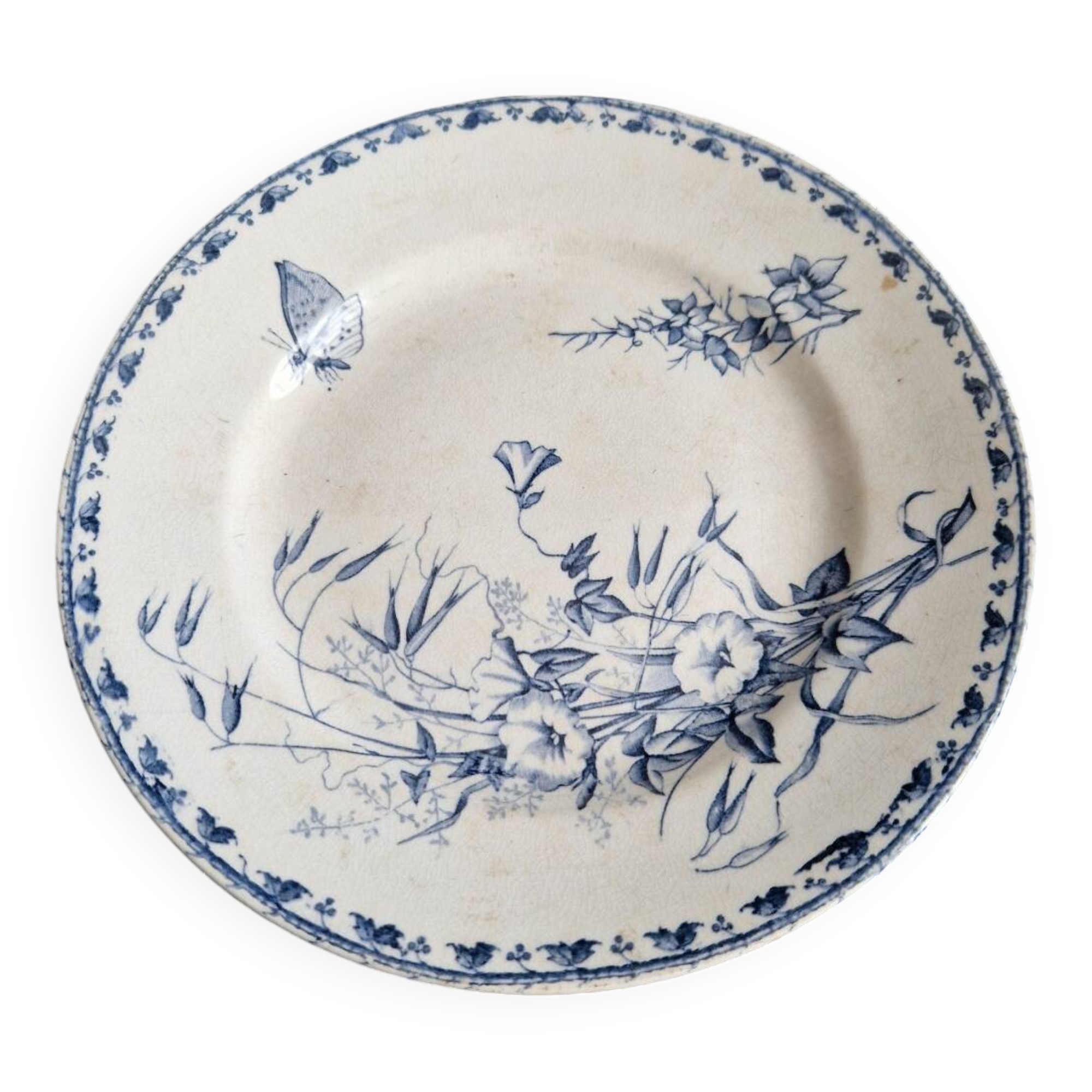 Old Sarreguemines fruit bowl, Carmen model