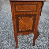 Commode transition in marquetry, Louis XV style, early 20th century.