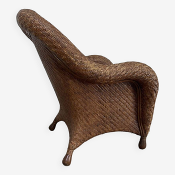 Fauteuil en osier 1900