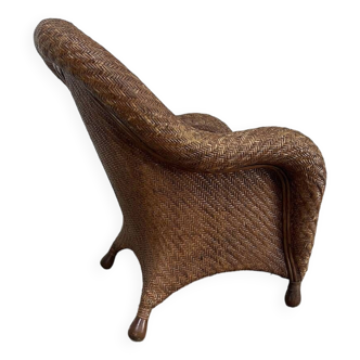 Wicker armchair 1900