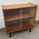 Buffet vitrine vintage en chêne, années 60