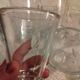 Suite of 6 bee water glasses
