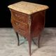 Pair of curved Louis XV style bedside tables