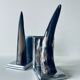 Pair of horn bookends