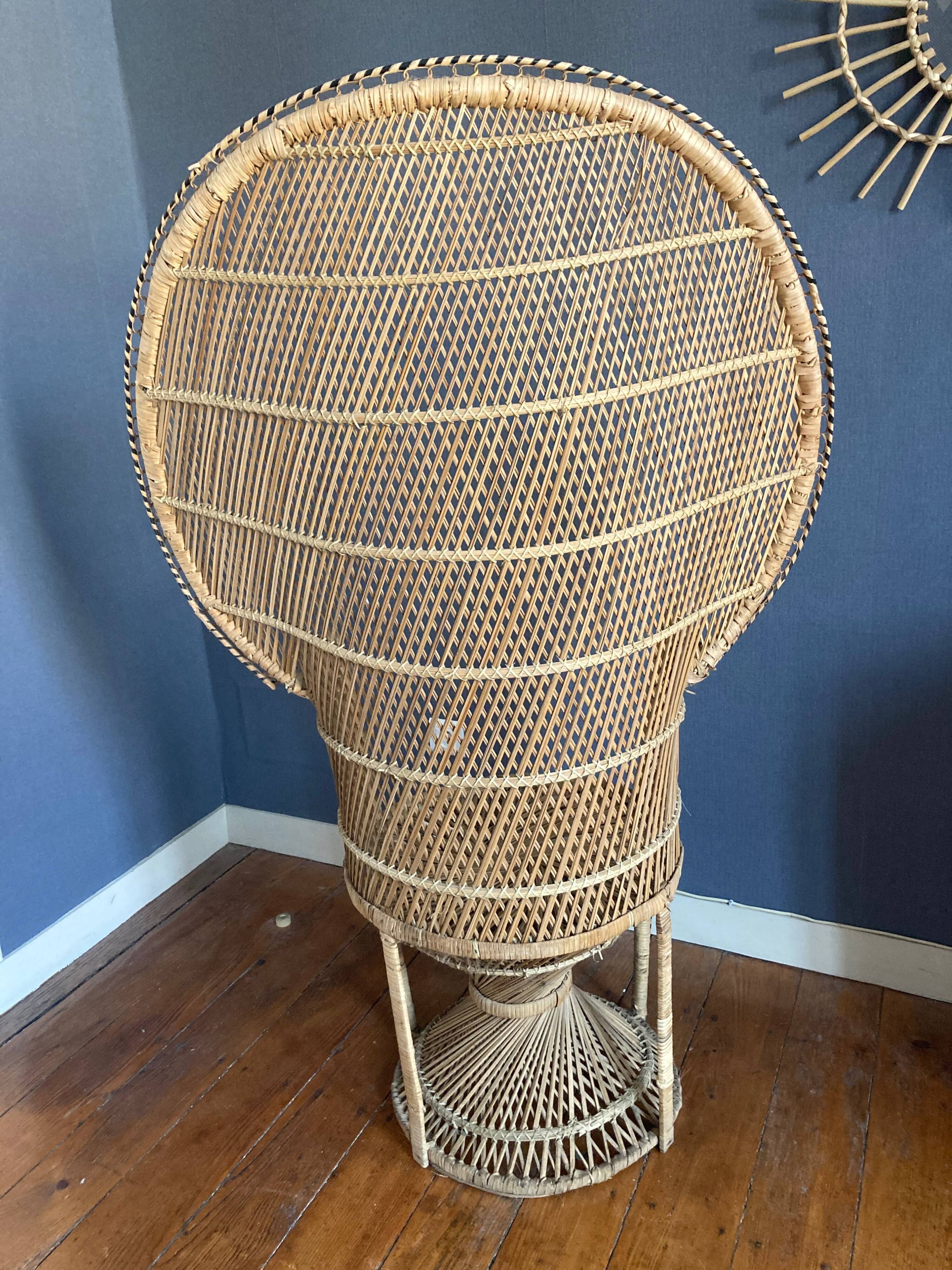 Emmanuelle rattan chair