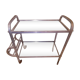 Metal serving table 50