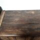 Banc d'église coffre en bois XVIIIème