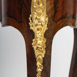 Table "Heart" in Louis XV style, Attributed to Maison Krieger, Circa 18