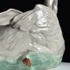 Champagne cooler vase swan vintage