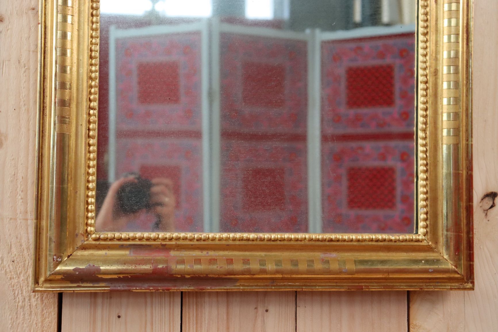 Mirror Louis Philippe Doré 55x73cm
