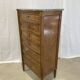 Louis XVI style weekly with marble top
