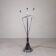 Standing chrome lamp in Art Deco style, Jules Dewaele Brussels, 1950