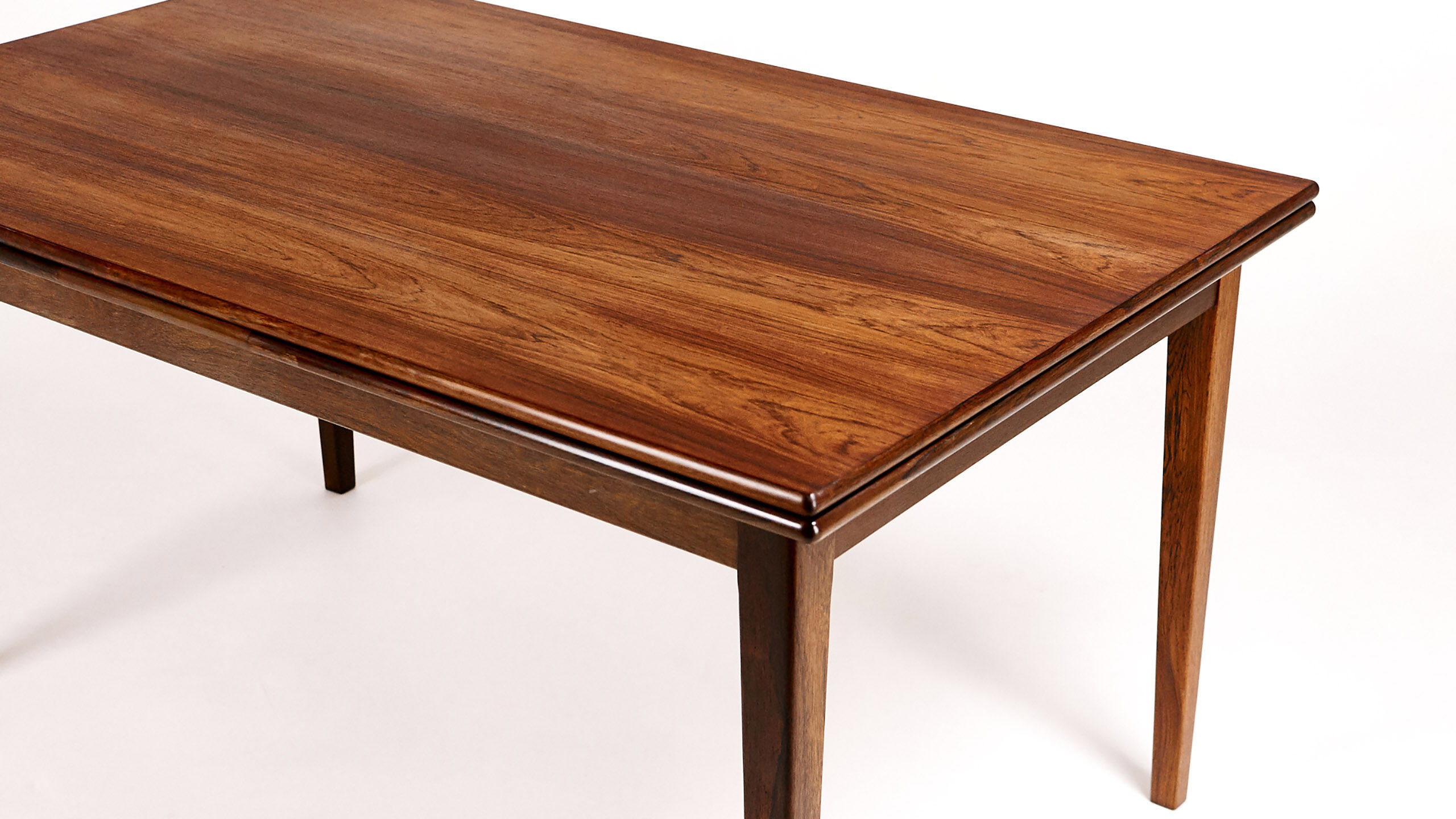 Rosewood dining table, Ivan Gern Møbelfabrik. Denmark, C.1960