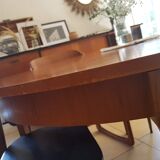 Scandinavian extensible table, butterfly extension circa 1960