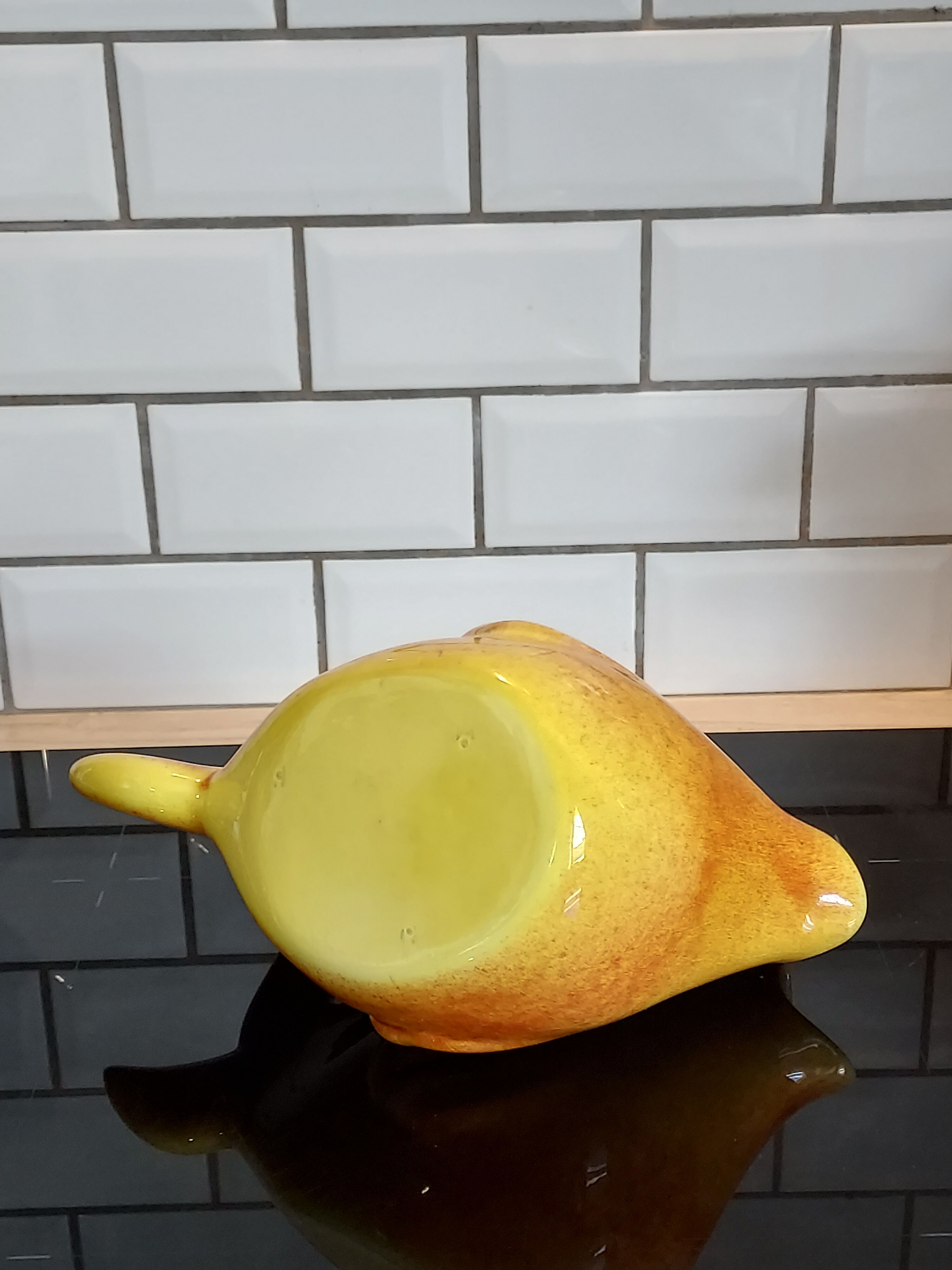 Ceramic fish pitcher