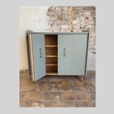 Vintage shoe cabinet - Light khaki
