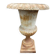 Large antique cast iron vase 100 cm