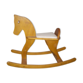 Wooden rocking horse