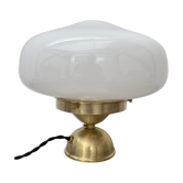 Old vintage opaline table lamp