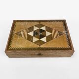 Box of 24 wooden cubes Garnier illustrations Walt Disney