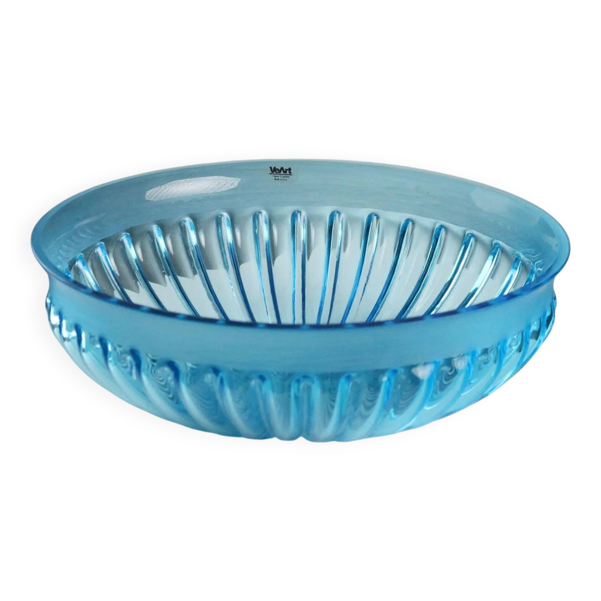 Vintage VeArt Murano glass centrepiece, Italy, 1980s