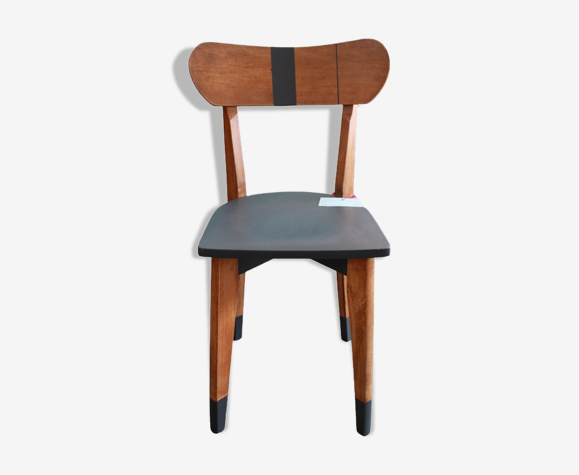 Chaise 1950 en hêtre