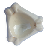 Faience ashtray