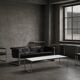 Vintage Mid-Century Italian Modern Laccio Kiga Low Coffee Table from Gavina