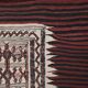 Vintage Turkish Oushak Rug Handwoven 95x235 cm
