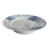 Presentation plate earth of iron lunéville model platane