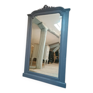 Miroir biseauté style - gris