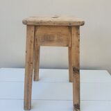 Tabouret d'atelier ancien en bois