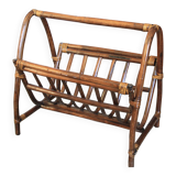 Rattan/bamboo magazine rack