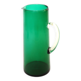 Green tall vase pitcher