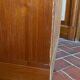 Vintage teak bookcase chest of drawers