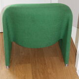 Green Alky lounge chair by  Giancarlo Piretti