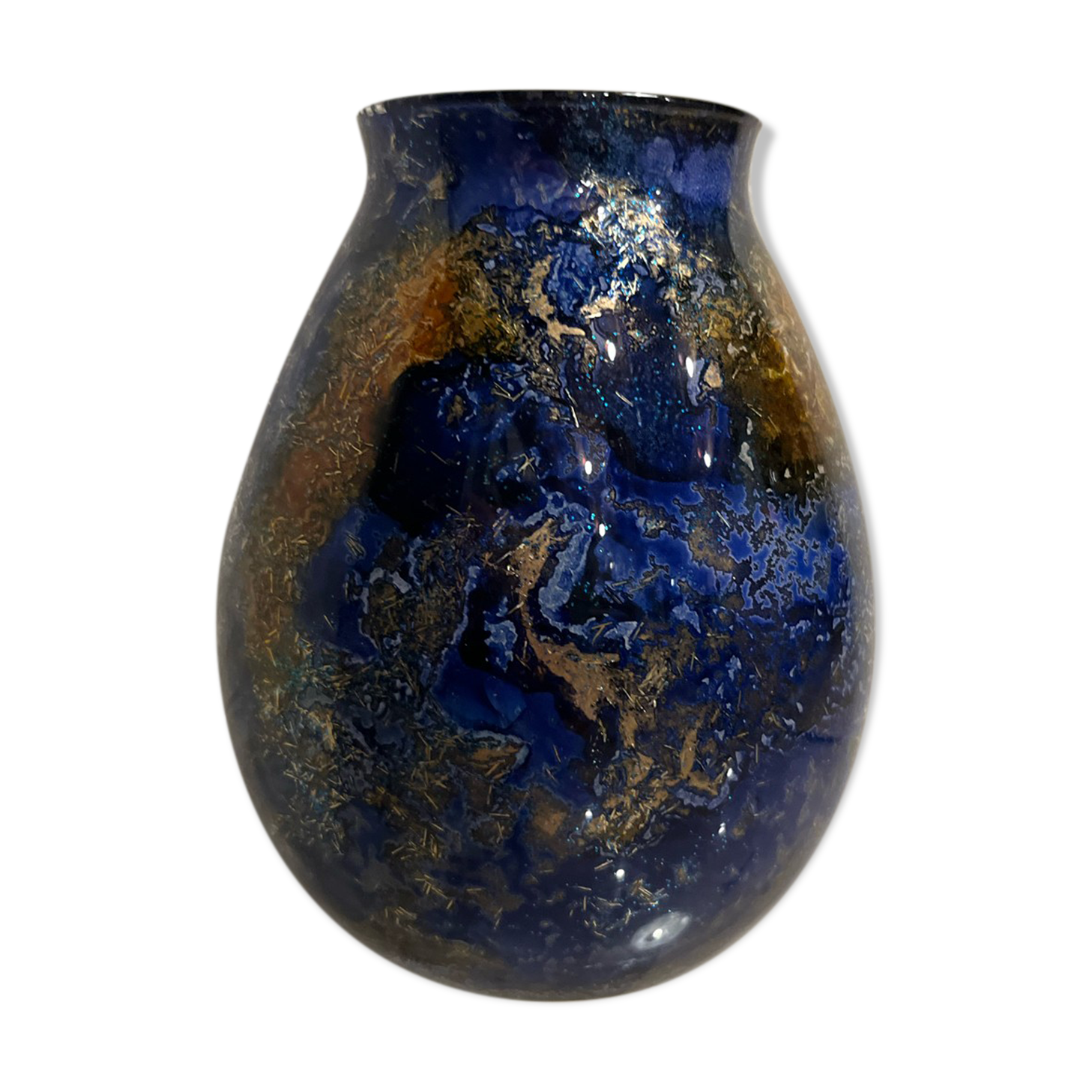 Vase laqué 1970